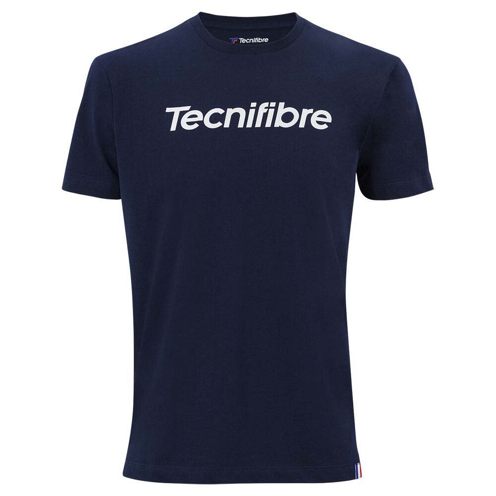Tecnifibre Team Cotton Short Sleeve T-shirt Blau 12-14 Years Junge von Tecnifibre