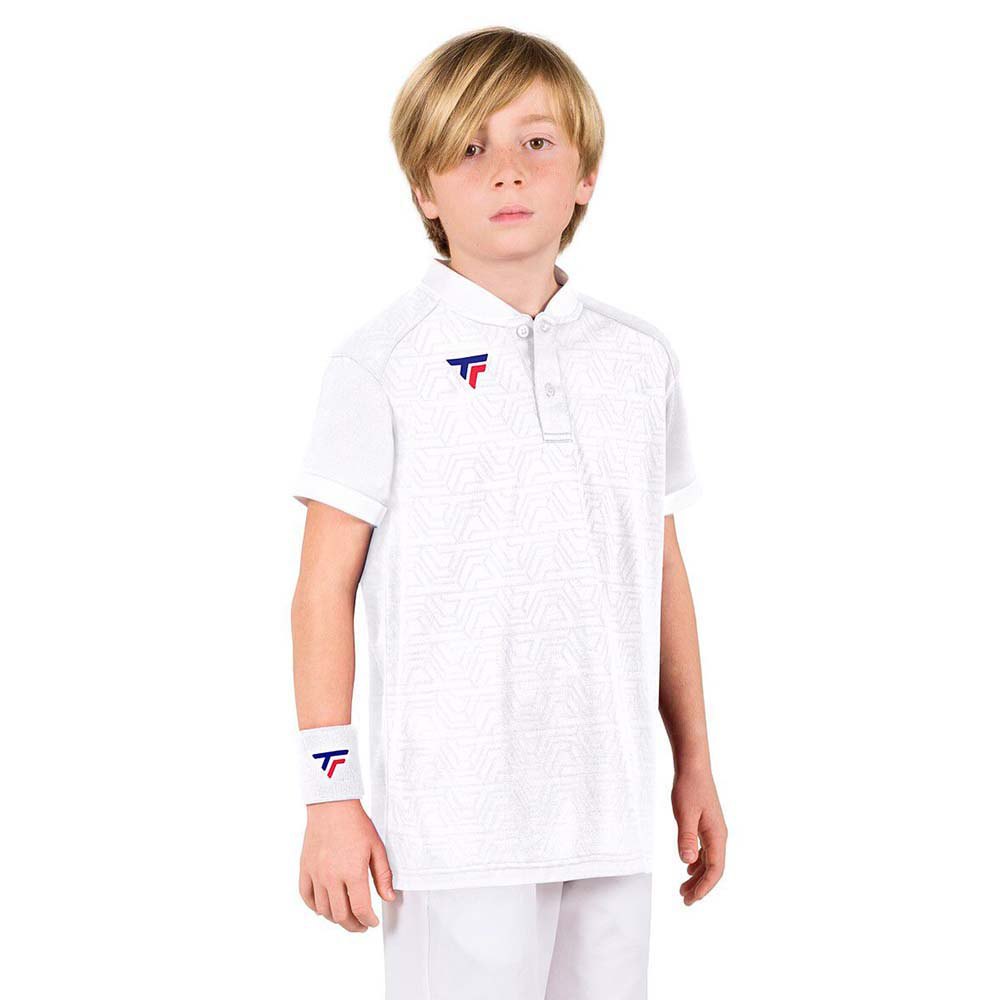 Tecnifibre Team Mesh Short Sleeve Polo Weiß 6-8 Years von Tecnifibre