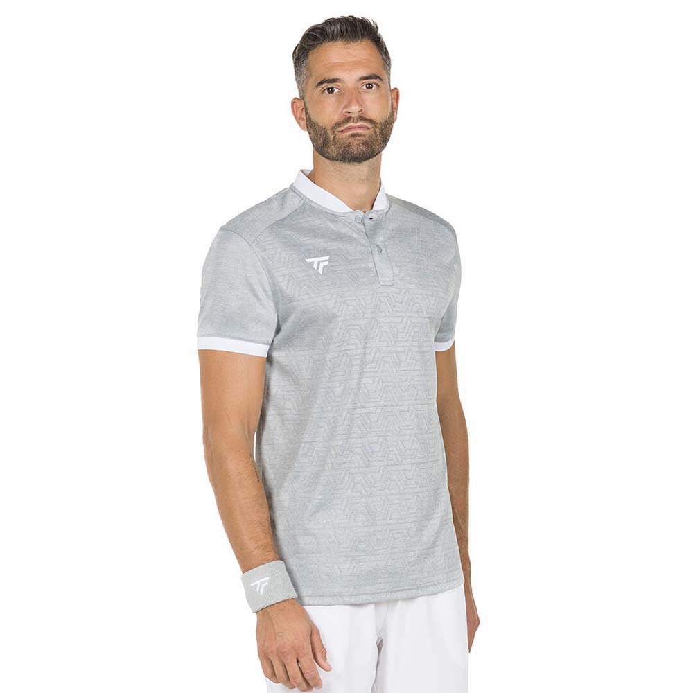 Tecnifibre Team Mesh Short Sleeve Polo Grau XL Mann von Tecnifibre