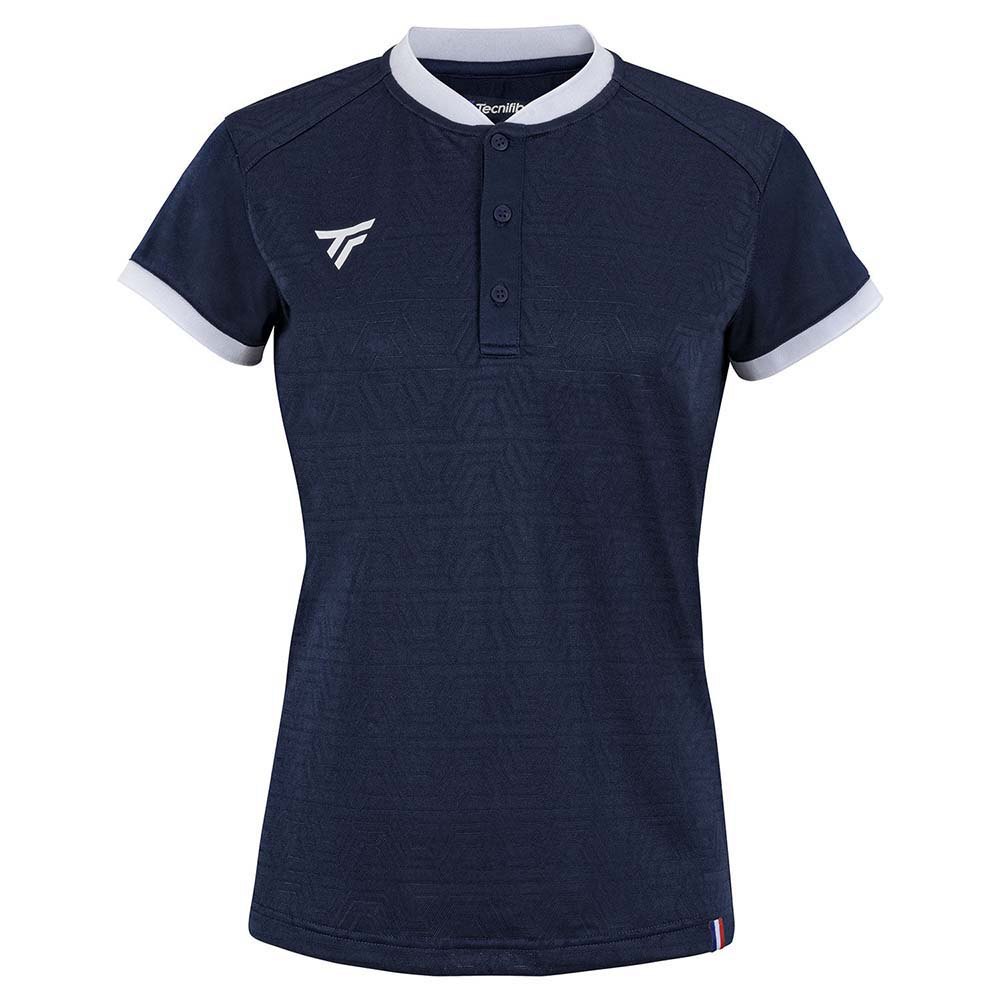 Tecnifibre Team Mesh Short Sleeve Polo Blau M Frau Tecnifibre Team Mesh Short Sleeve Polo Blau M Frau von Tecnifibre