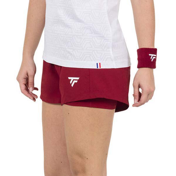 Tecnifibre Team Shorts Rot M Frau von Tecnifibre