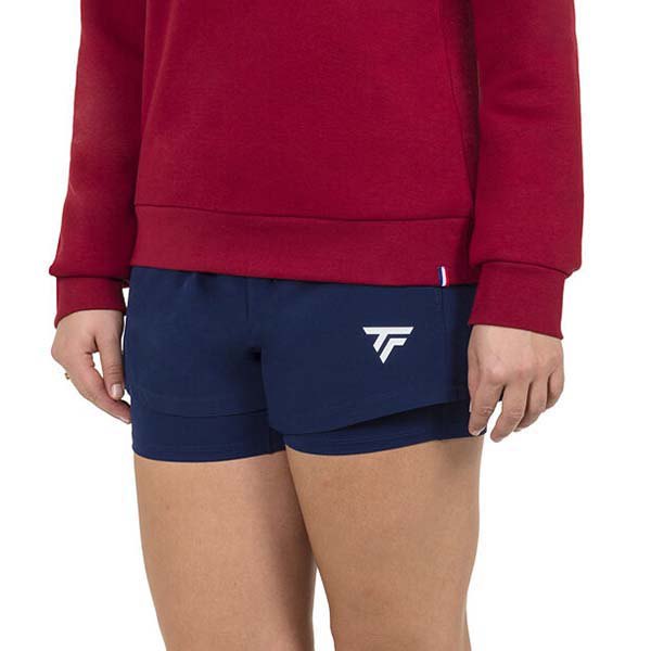 Tecnifibre Team Shorts Blau M Frau von Tecnifibre