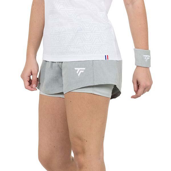 Tecnifibre Team Shorts Grau XS Frau von Tecnifibre