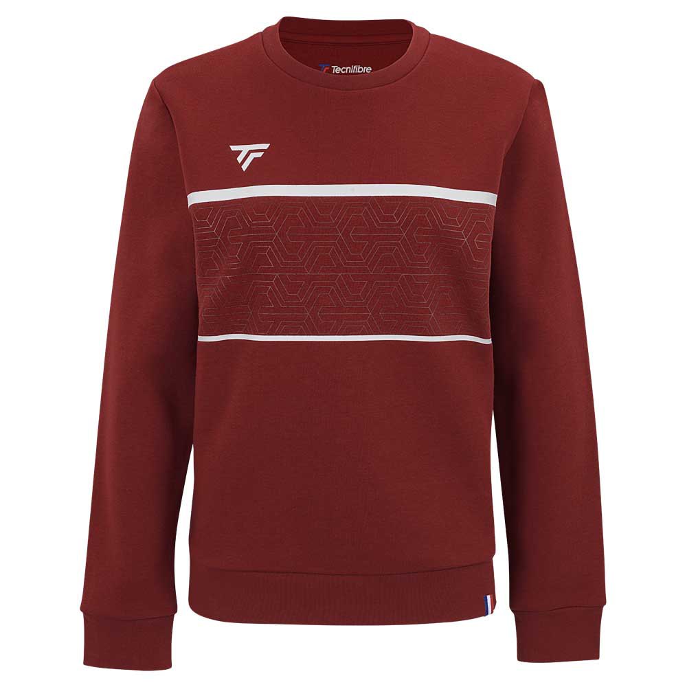 Tecnifibre Team Sweatshirt Rot L Frau von Tecnifibre