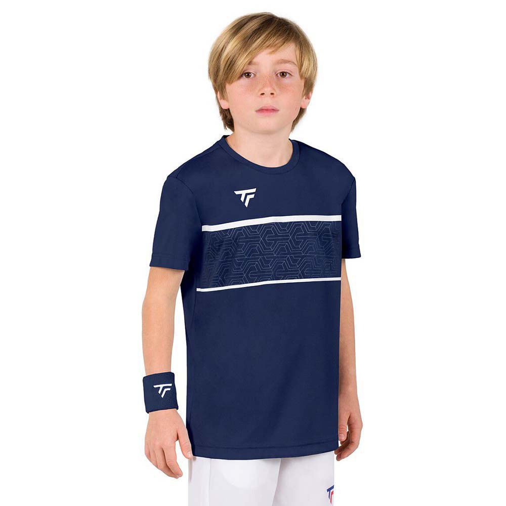 Tecnifibre Team Tech Short Sleeve T-shirt Blau 12-14 Years Junge von Tecnifibre