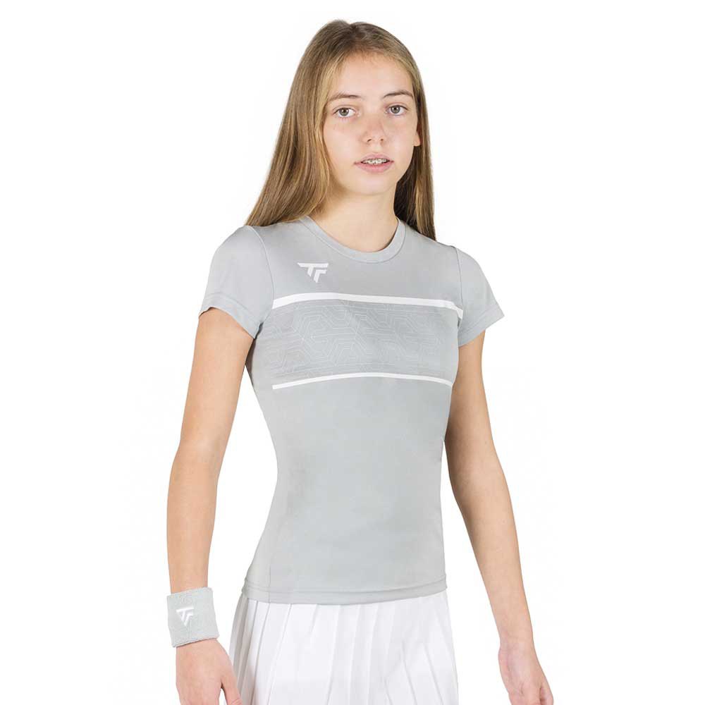 Tecnifibre Team Tech Short Sleeve T-shirt Grau 12-14 Years Junge von Tecnifibre