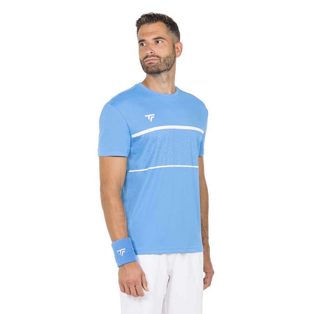 Tecnifibre Team Tech Short Sleeve T-shirt Blau 2XL Mann von Tecnifibre