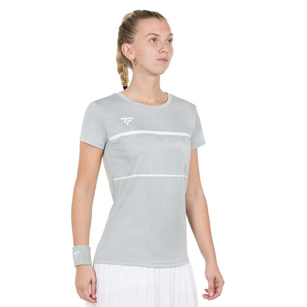 Tecnifibre Team Tech Short Sleeve T-shirt Grau XS Frau von Tecnifibre