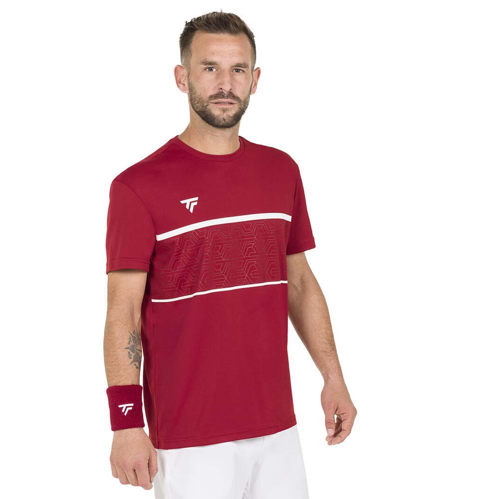 Tecnifibre Team Tech Short Sleeve T-shirt Rot 2XL Mann von Tecnifibre