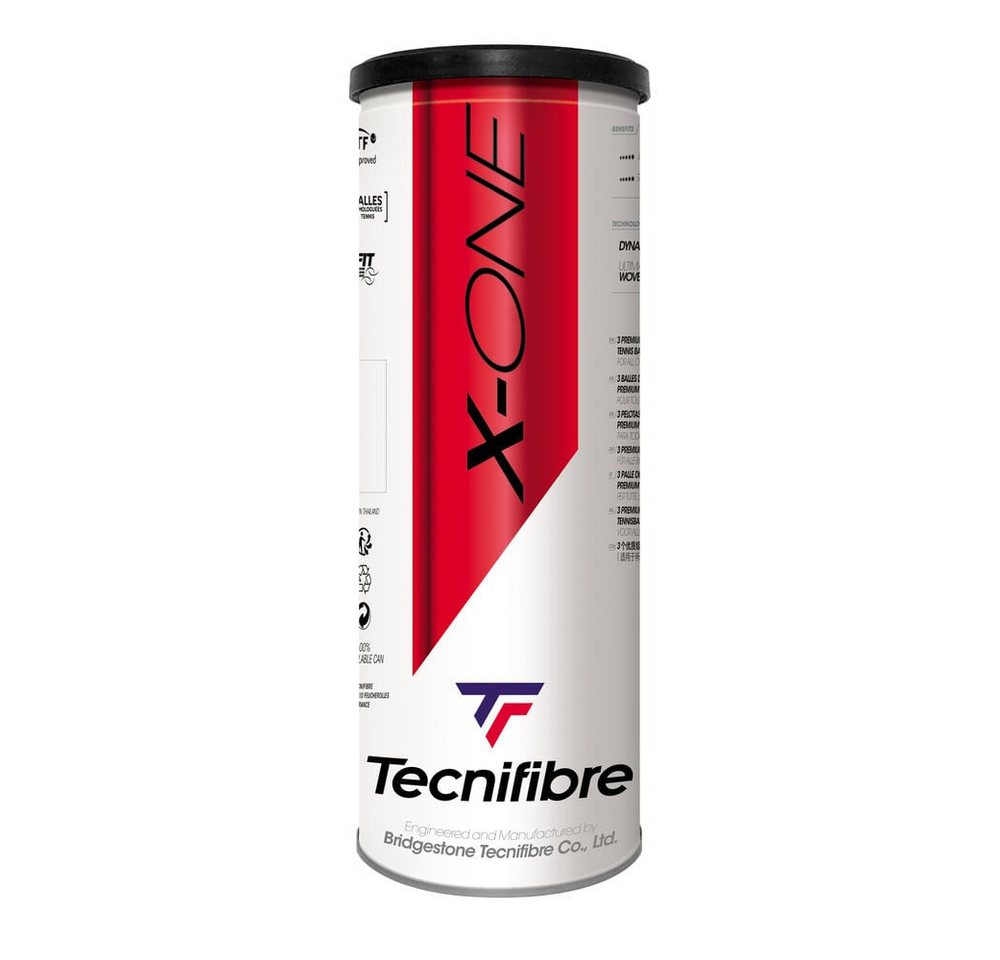 Tecnifibre Tennisball X-One 3 Pack - Tennisball Tecnifibre Tennisball X-One 3 Pack - Tennisball von Tecnifibre