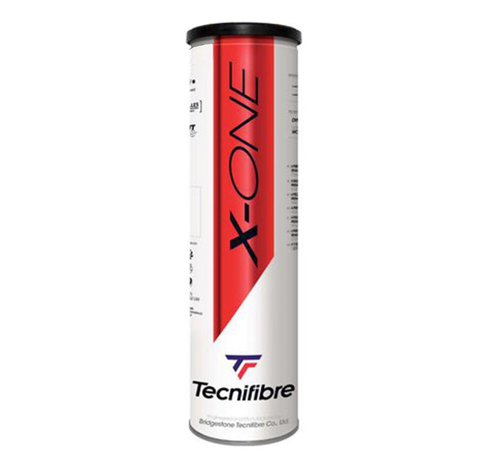 Tecnifibre Tennisball X-One Swiss 4 Pack - Tennisball Tecnifibre Tennisball X-One Swiss 4 Pack - Tennisball von Tecnifibre