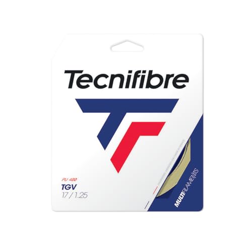 Tecnifibre Unisex – Erwachsene TGV 12m Saitenset-Nude Tennissaite, 1.25 Tecnifibre Unisex – Erwachsene TGV 12m Saitenset-Nude Tennissaite, 1.25 von Tecnifibre