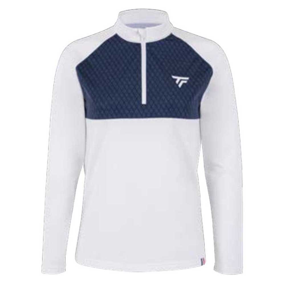 Tecnifibre Thermo Zipper Long Sleeve T-shirt Weiß S Frau von Tecnifibre