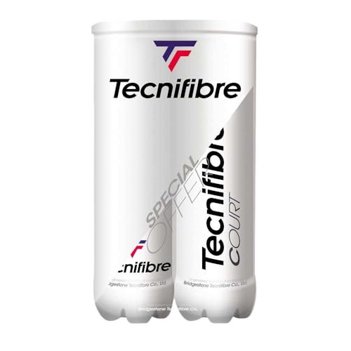 Tecnifibre Unisex-Adult Court Ball Tennisbällen, Gelb, Unique Tecnifibre Unisex-Adult Court Ball Tennisbällen, Gelb, Unique von Tecnifibre