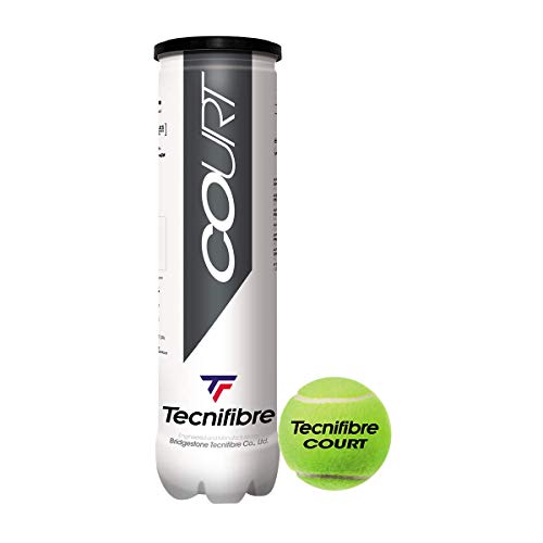 Tecnifibre Unisex-Adult Tennisbällen Court, Gelb, EU Tecnifibre Unisex-Adult Tennisbällen Court, Gelb, EU von Tecnifibre