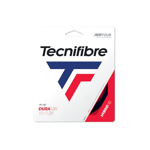 Tecnifibre Unisex – Erwachsene Duramix HD 12m Saitenset-Schwarz Tennissaite, 1.25 Tecnifibre Unisex – Erwachsene Duramix HD 12m Saitenset-Schwarz Tennissaite, 1.25 von Tecnifibre