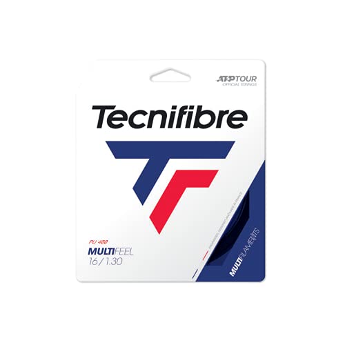 Tecnifibre Unisex – Erwachsene MULTIFEEL 1.30 Tennissaiten, Schwarz, 1,30 mm Tecnifibre Unisex – Erwachsene MULTIFEEL 1.30 Tennissaiten, Schwarz, 1,30 mm von Tecnifibre