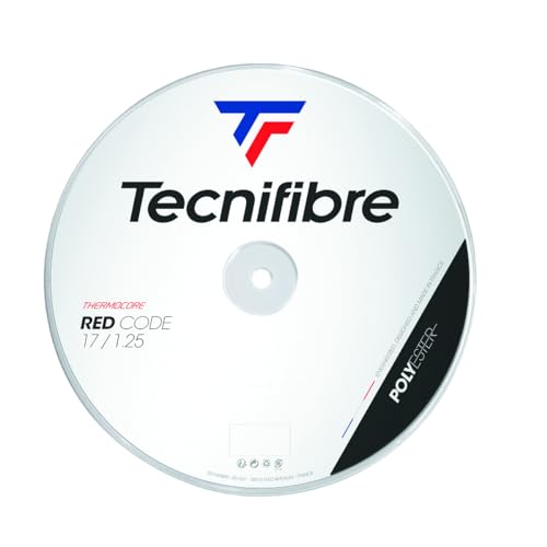 Tecnifibre Unisex – Erwachsene Rolle 200M PRO REDCODE 1.25 Tennissaiten, Rot, Einheitsgröße von Tecnifibre