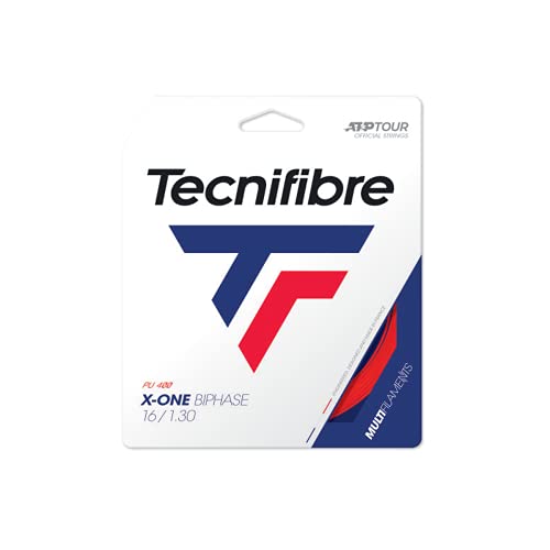 Tecnifibre X-one Biphase 1.18 Red Tennissaite, rot, 12m Tecnifibre X-one Biphase 1.18 Red Tennissaite, rot, 12m von Tecnifibre