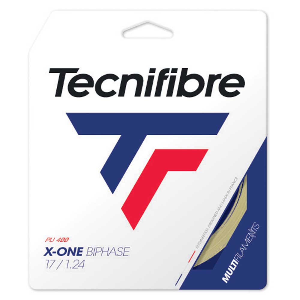 Tecnifibre X-one Biphase Tennis Single String Durchsichtig 1.24 mm Tecnifibre X-one Biphase Tennis Single String Durchsichtig 1.24 mm von Tecnifibre