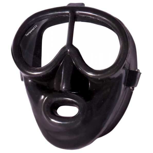 Tecnomar Pegasus Rubber Full Face Mask Schwarz von Tecnomar