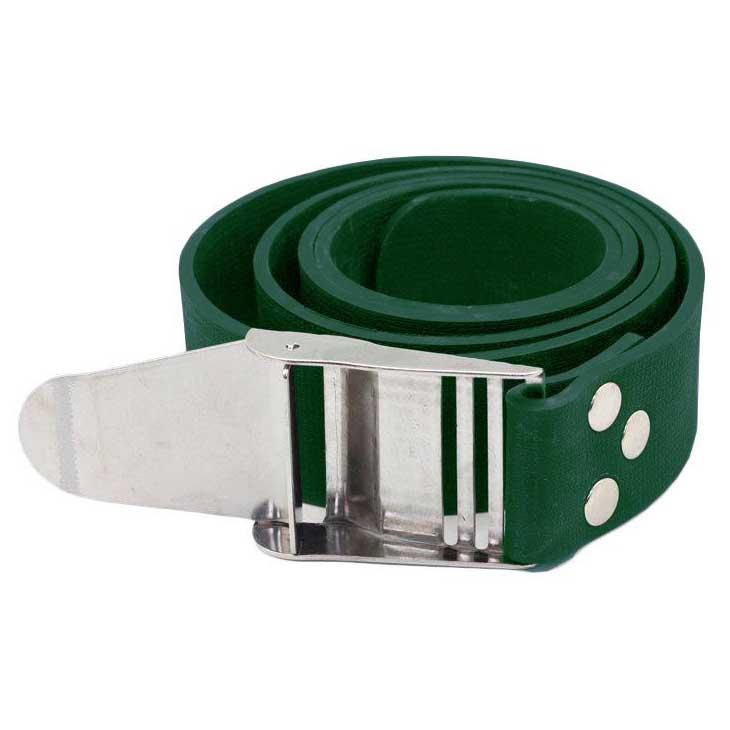 Tecnomar Rubber Belt Inox Buckle Grün von Tecnomar