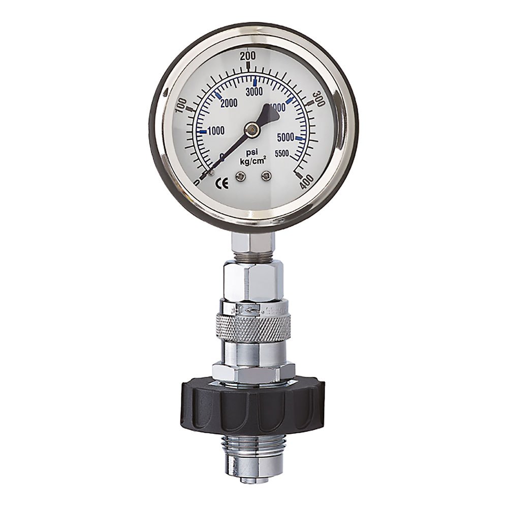 Tecnomar Surface Pressure Gauge Din 400 Bar Silber von Tecnomar