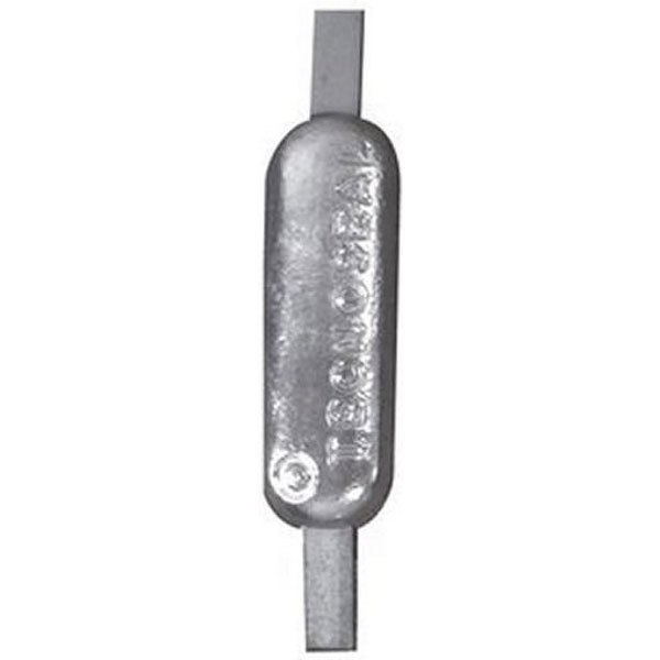 Tecnoseal 4kg Naval Sector Anode Silber 340 x 25 x 5 mm von Tecnoseal