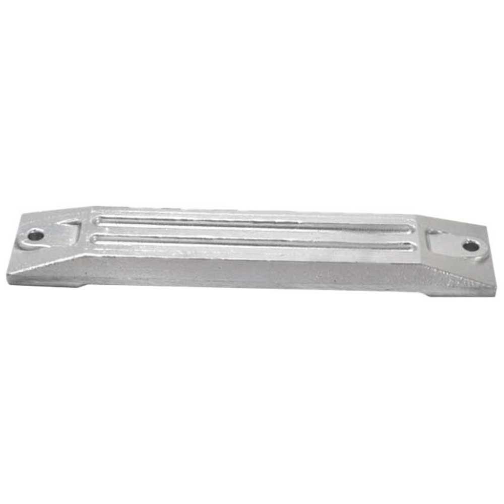 Tecnoseal 75-225hp Aluminium Plate Anode Silber 225 x 48 x 15 mm von Tecnoseal