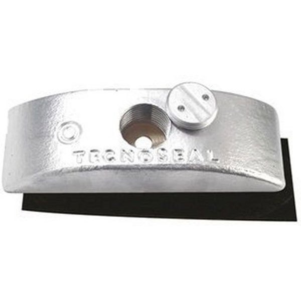 Tecnoseal Cap Galvanized Stern Anode 4kg Silber 235 mm von Tecnoseal