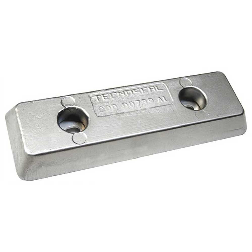 Tecnoseal Ips1-ips2-ips3-ips15 Aluminium Bar Anode Silber 267 x 85 x 30 mm von Tecnoseal