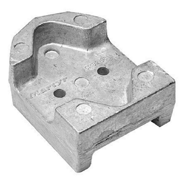 Tecnoseal Mercury 0.89kg Transom Anode Silber von Tecnoseal