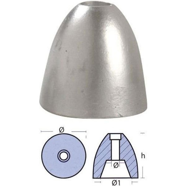 Tecnoseal Mtf Shaft Anode Silber 50-100 mm Tecnoseal Mtf Shaft Anode Silber 50-100 mm von Tecnoseal
