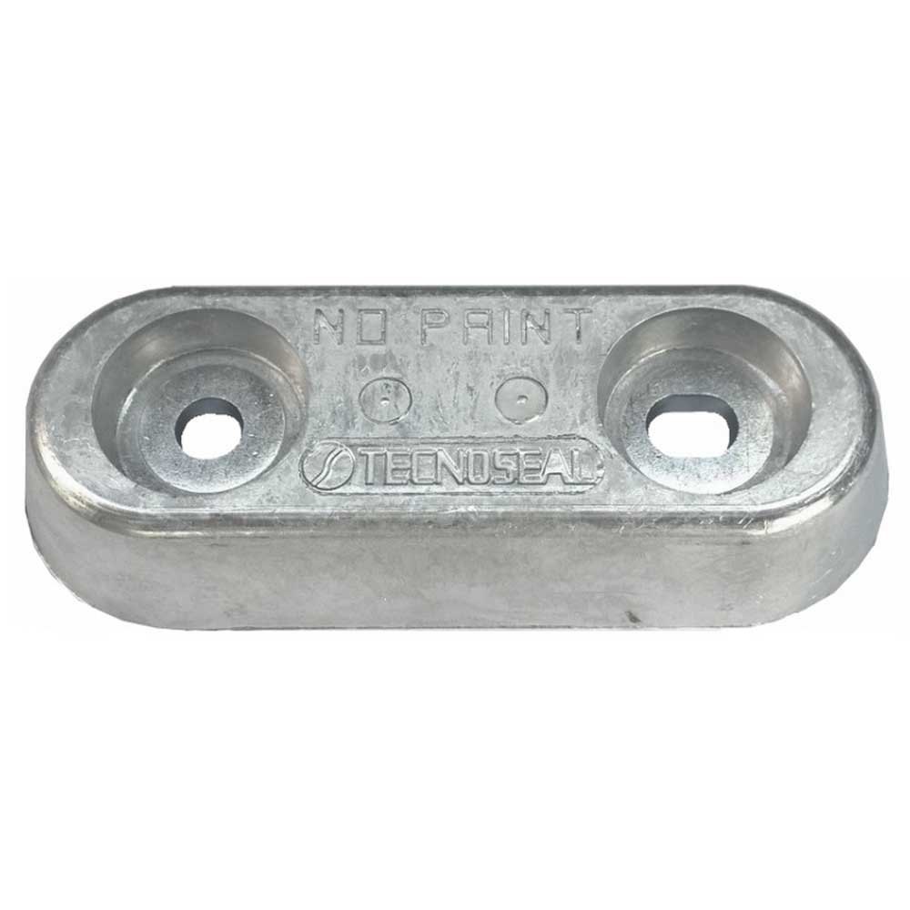 Tecnoseal Oval Zinc Anode Silber 100 x 45 x 18 mm von Tecnoseal