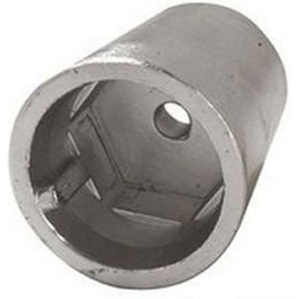 Tecnoseal Radice Shaft Hexagonal Anode Silber 45 mm von Tecnoseal