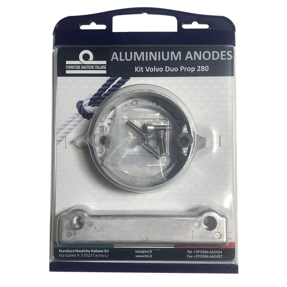 Tecnoseal Aluminium Volvo 280 Dual Prop Anode Silber Tecnoseal Aluminium Volvo 280 Dual Prop Anode Silber von Tecnoseal