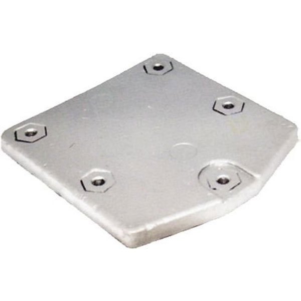 Tecnoseal Zeus Plate Anode Silber 16 x 150 x 160 mm von Tecnoseal