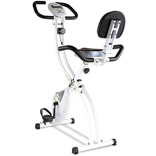 Tecnovita by BH Back FIT YF91 klappbarer Heimtrainer doppel-übertragungssystem magnetisches bremssytem informativer Monitor integrierte transporträder von Tecnovita