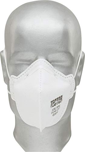 Feinstaubmaske FFP2 mit justierbarem Nasenflügel Feinstaubmaske FFP2 mit justierbarem Nasenflügel von Tector