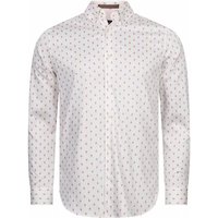 TED BAKER Ardea Dot Herren Langarm Hemd 272171-WHITE TED BAKER Ardea Dot Herren Langarm Hemd 272171-WHITE von Ted Baker