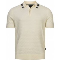 TED BAKER Mahana Stitched Herren Polo-Shirt 267386-ECRU TED BAKER Mahana Stitched Herren Polo-Shirt 267386-ECRU von Ted Baker