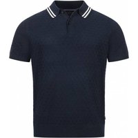 TED BAKER Mahana Stitched Herren Polo-Shirt 267386-NAVY TED BAKER Mahana Stitched Herren Polo-Shirt 267386-NAVY von Ted Baker