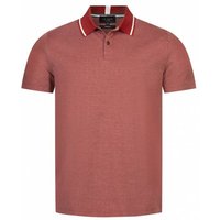 TED BAKER Mini Jacquard Stitch Herren Polo-Shirt 261464-DK-RED TED BAKER Mini Jacquard Stitch Herren Polo-Shirt 261464-DK-RED von Ted Baker