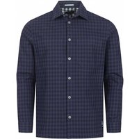 TED BAKER Mourne Check Overshirt Herren Hemdjacke 265882-NAVY von Ted Baker