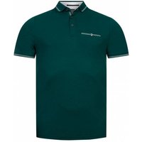 TED BAKER Tortila Stripe Collar Herren Polo-Shirt 242808-DK-GREEN TED BAKER Tortila Stripe Collar Herren Polo-Shirt 242808-DK-GREEN von Ted Baker