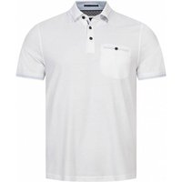 TED BAKER Tortila Stripe Collar Herren Polo-Shirt 242808-WHITE TED BAKER Tortila Stripe Collar Herren Polo-Shirt 242808-WHITE von Ted Baker