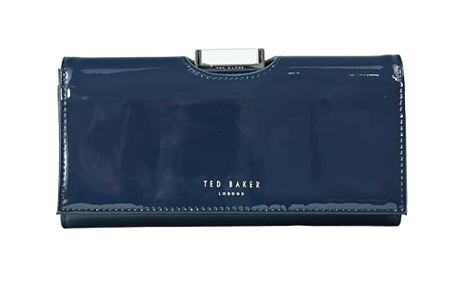 Ted Baker London Bitaas Geldbörse für Damen und Mädchen, groß, mit Bommel, aus Lackleder, Marineblau, marineblau, L, Klassisch Ted Baker London Bitaas Geldbörse für Damen und Mädchen, groß, mit Bommel, aus Lackleder, Marineblau, marineblau, L, Klassisch von Ted Baker