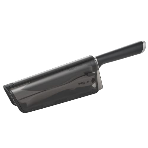 Tefal Ever Sharp Kochmesser, 16,5 cm, integrierter Messerschärfer in der Hülle, Scheibe, schneidet und hackt Schärftechnologie, Doppelschwenkung, Verriegelungssystem, Deutscher Edelstahl, einfache Tefal Ever Sharp Kochmesser, 16,5 cm, integrierter Messerschärfer in der Hülle, Scheibe, schneidet und hackt Schärftechnologie, Doppelschwenkung, Verriegelungssystem, Deutscher Edelstahl, einfache von Tefal