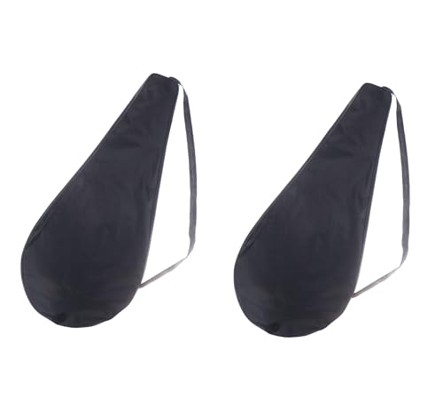 Tragbare Kopf-Tennisschlägertasche, wasserdicht, einzelne Schulter-Tennis-Tasche (2 Stück) von Tefexer