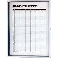 Tegra Ranglisten-Magnettafel 6 Ränge Mit Scheibe, Abschließbar Rangliste Tegra Ranglisten-Magnettafel 6 Ränge Mit Scheibe, Abschließbar Rangliste von Tegra
